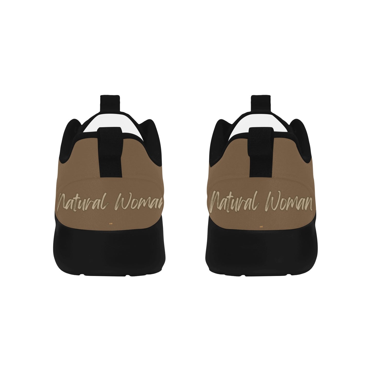 Natural Woman BACK (WL) BROWN w/ Black Sole Sneakers