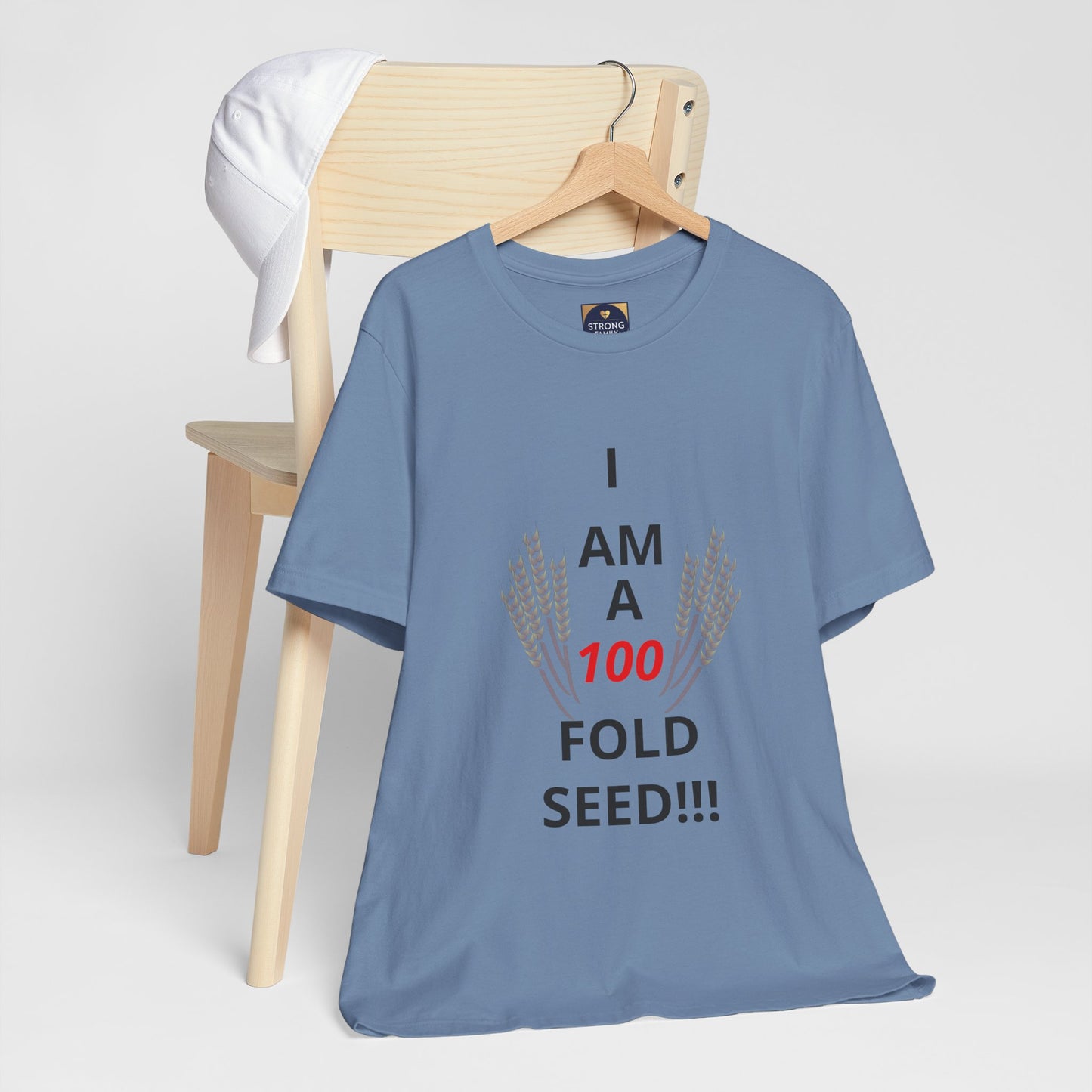 100-FOLD SEED (BL) T-Shirt