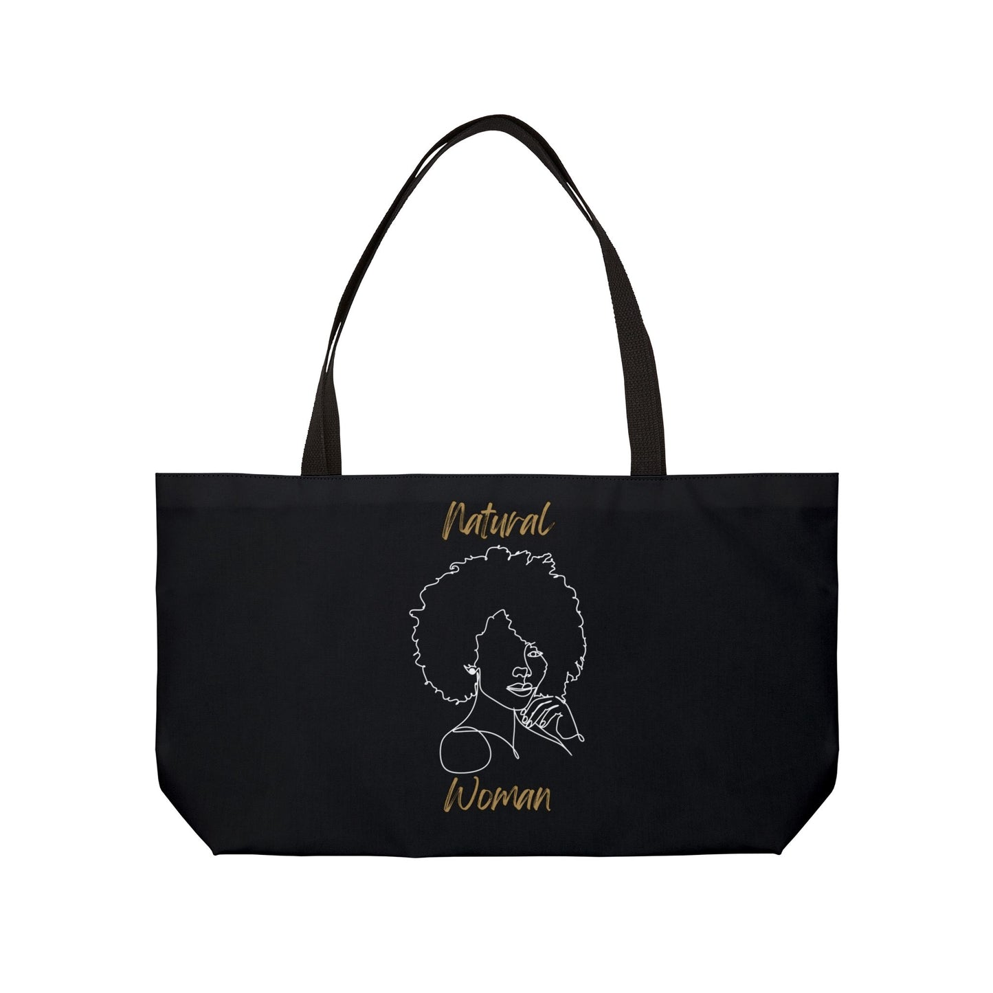 Natural Woman The Look (WL) Weekender Tote Bag BLACK