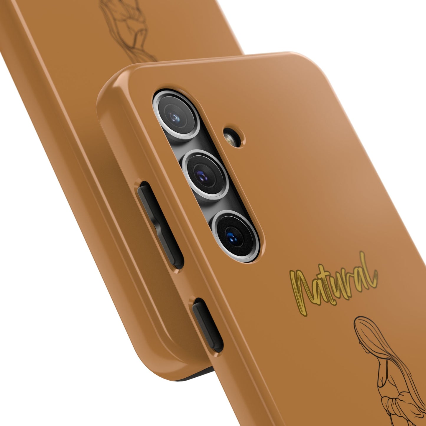 Natural Woman Expecting (BL)Tough Phone Cases LIGHT BROWN