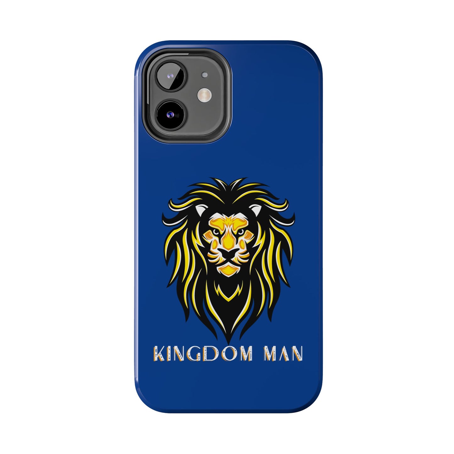 Kingdom Man (White-Gold Label) Tough Phone Case DARK BLUE