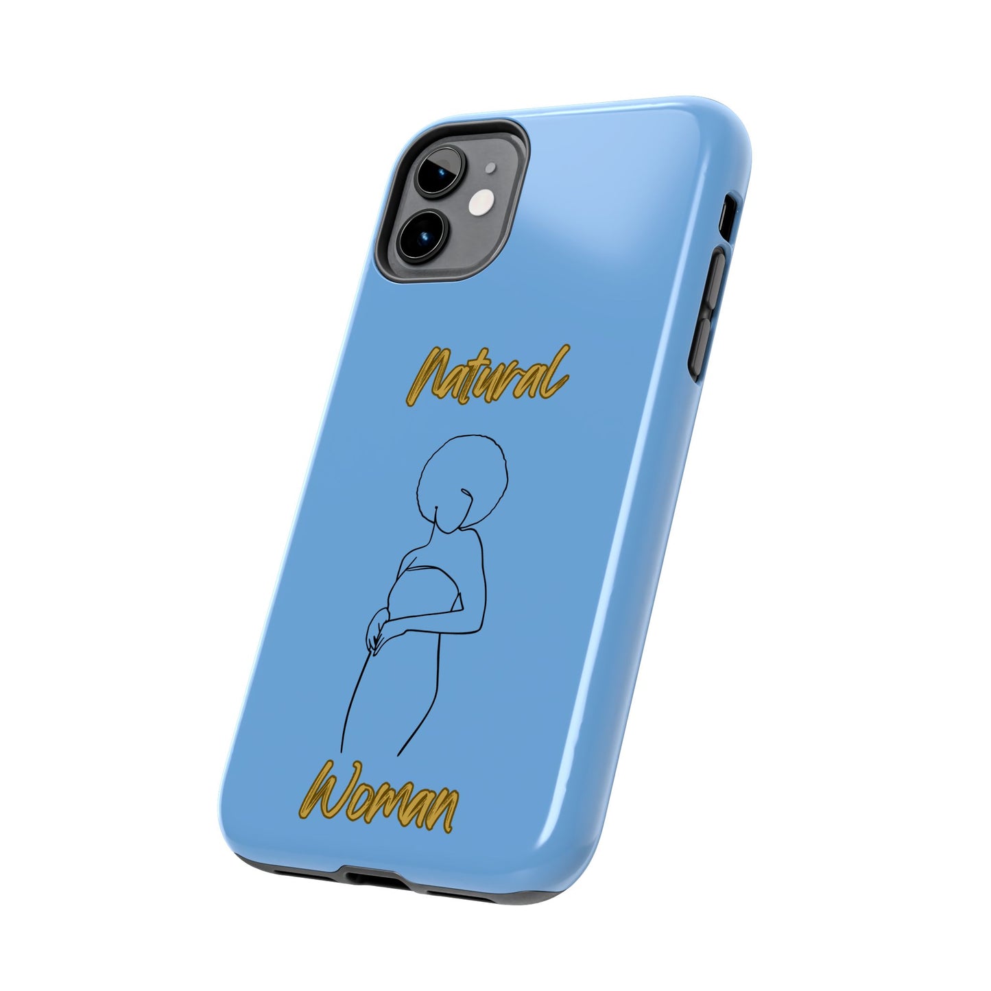 Natural Woman Sho Nuff (BL)Tough Phone Cases LIGHT BLUE