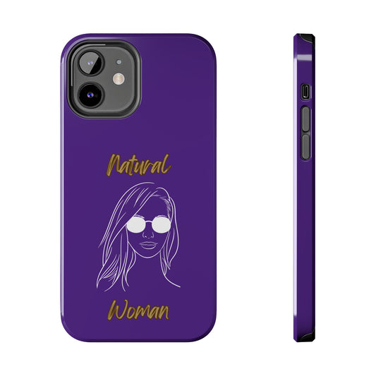 Natural Woman Shades (WL)Tough Phone Cases PURPLE