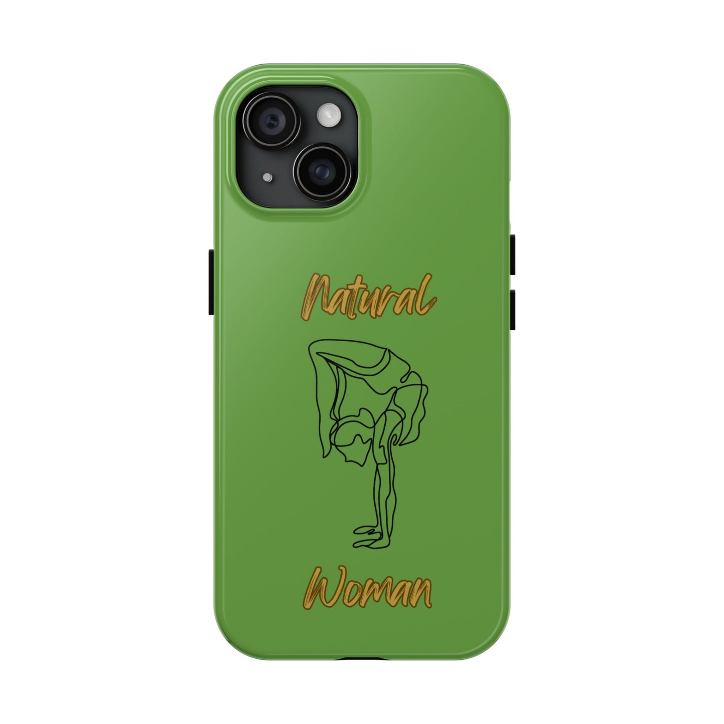 Natural Woman Flexible (BL)Tough Phone Cases GREEN