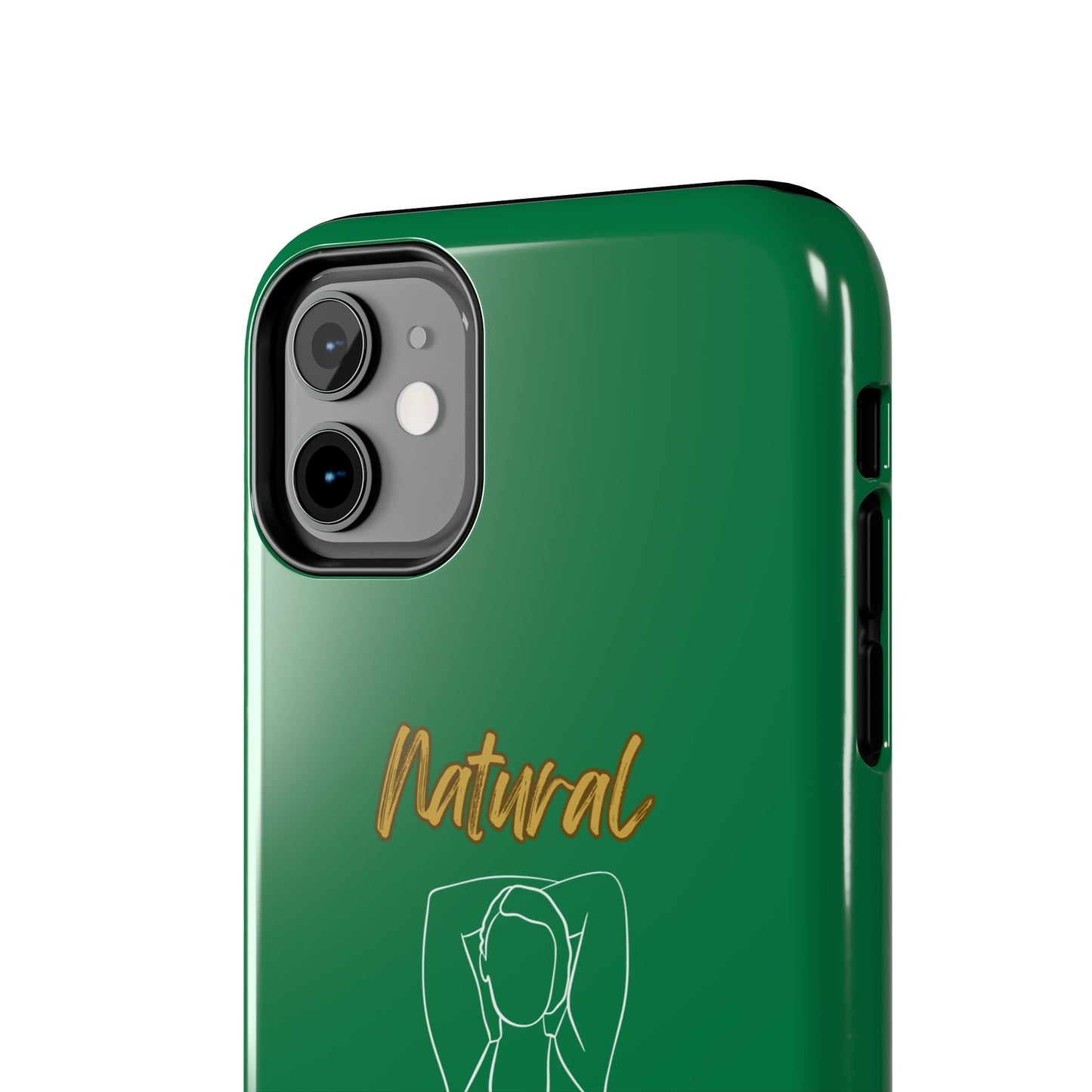Natural Woman I Love Me (WL)Tough Phone Cases DARK GREEN