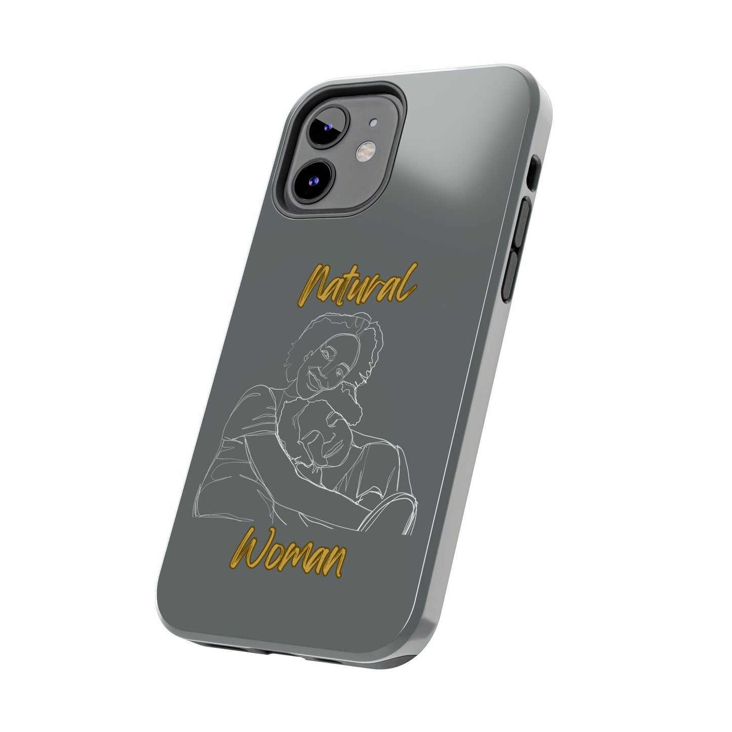 Natural Woman Loving Embrace (WL)Tough Phone Cases DARK GREY