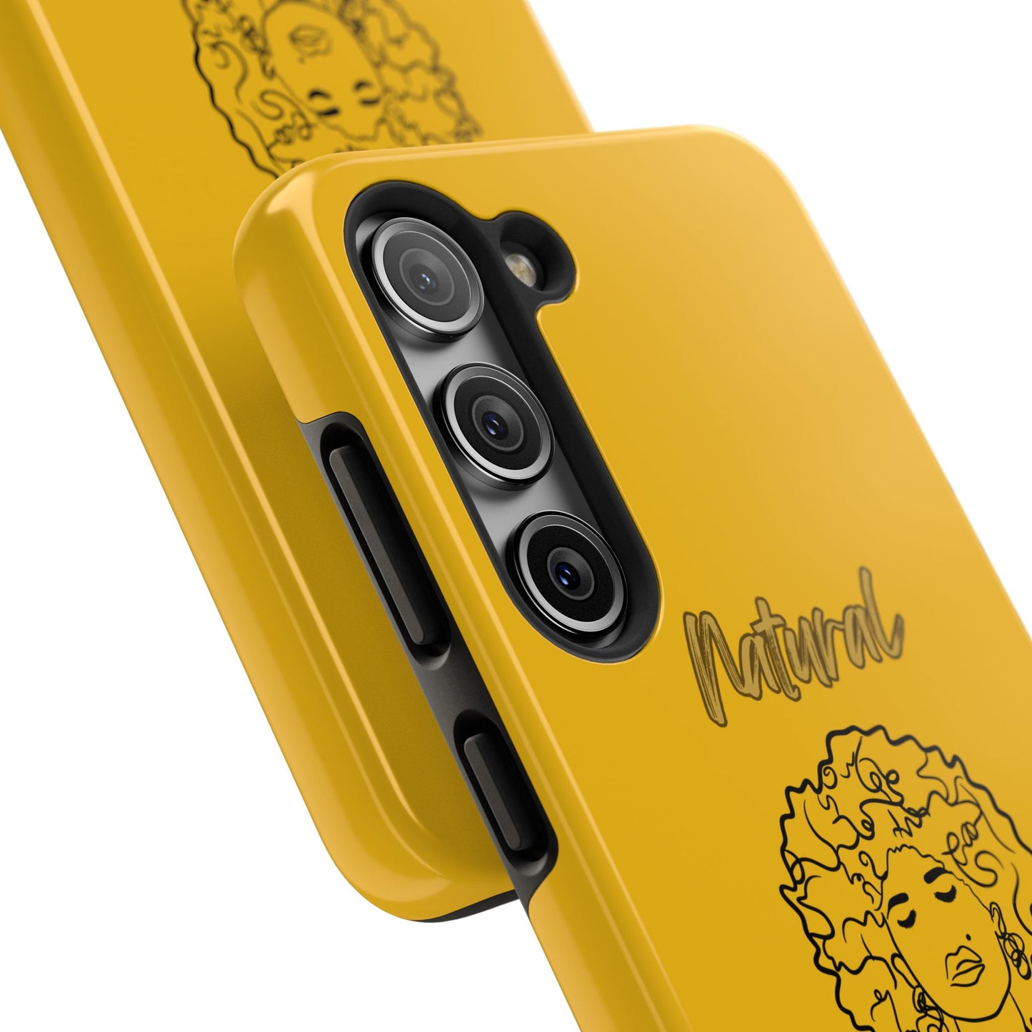 Natural Woman All About Me (BL)Tough Phone Cases YELLOW