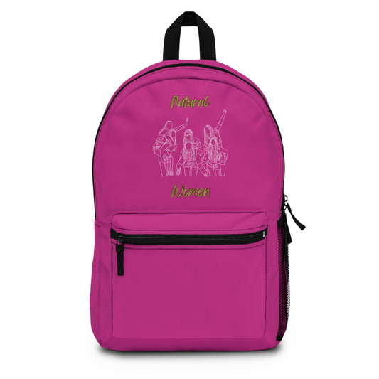 Natural Women Piggy Back (WL) Backpack PINK