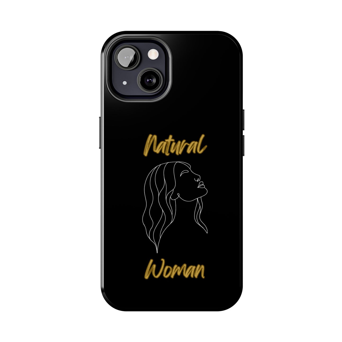 Natural Woman Breeze On Face (WL)Tough Phone Cases BLACK
