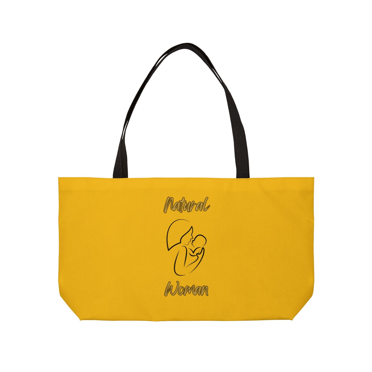 Natural Woman Long Awaited (BL) Weekender Tote Bag YELLOW
