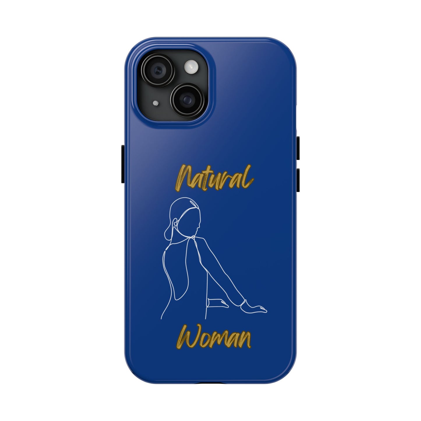 Natural Woman Hands Free (WL)Tough Phone Cases DARK BLUE