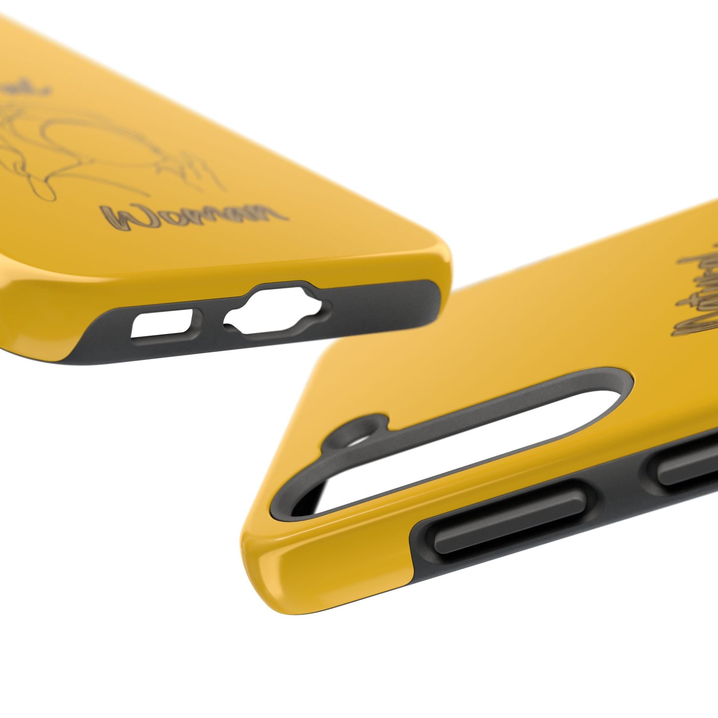 Natural Woman Towel Wrapped (BL)Tough Phone Cases YELLOW