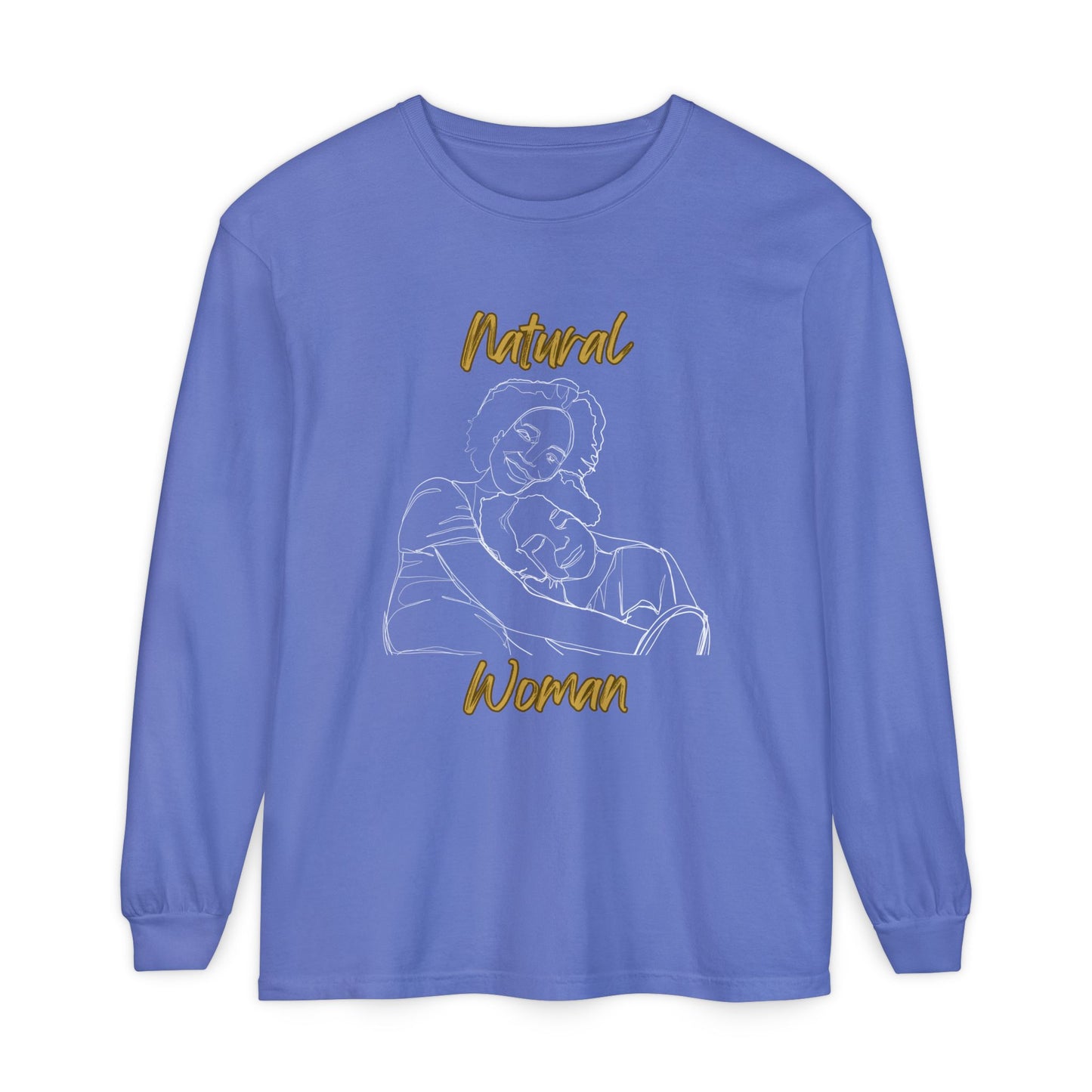 Natural Woman Loving Embrace (WL) Long Sleeve T-Shirt