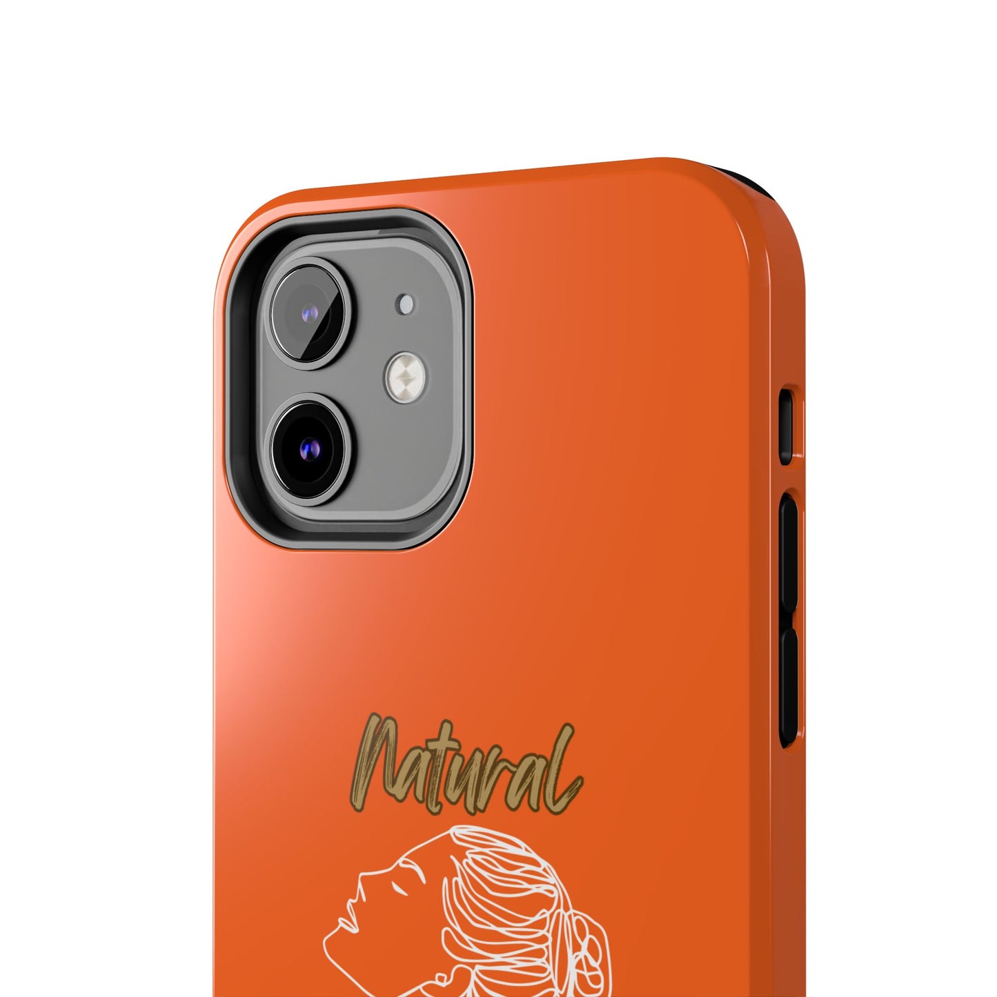 Natural Woman Wet Bun (WL) Tough Phone Cases ORANGE