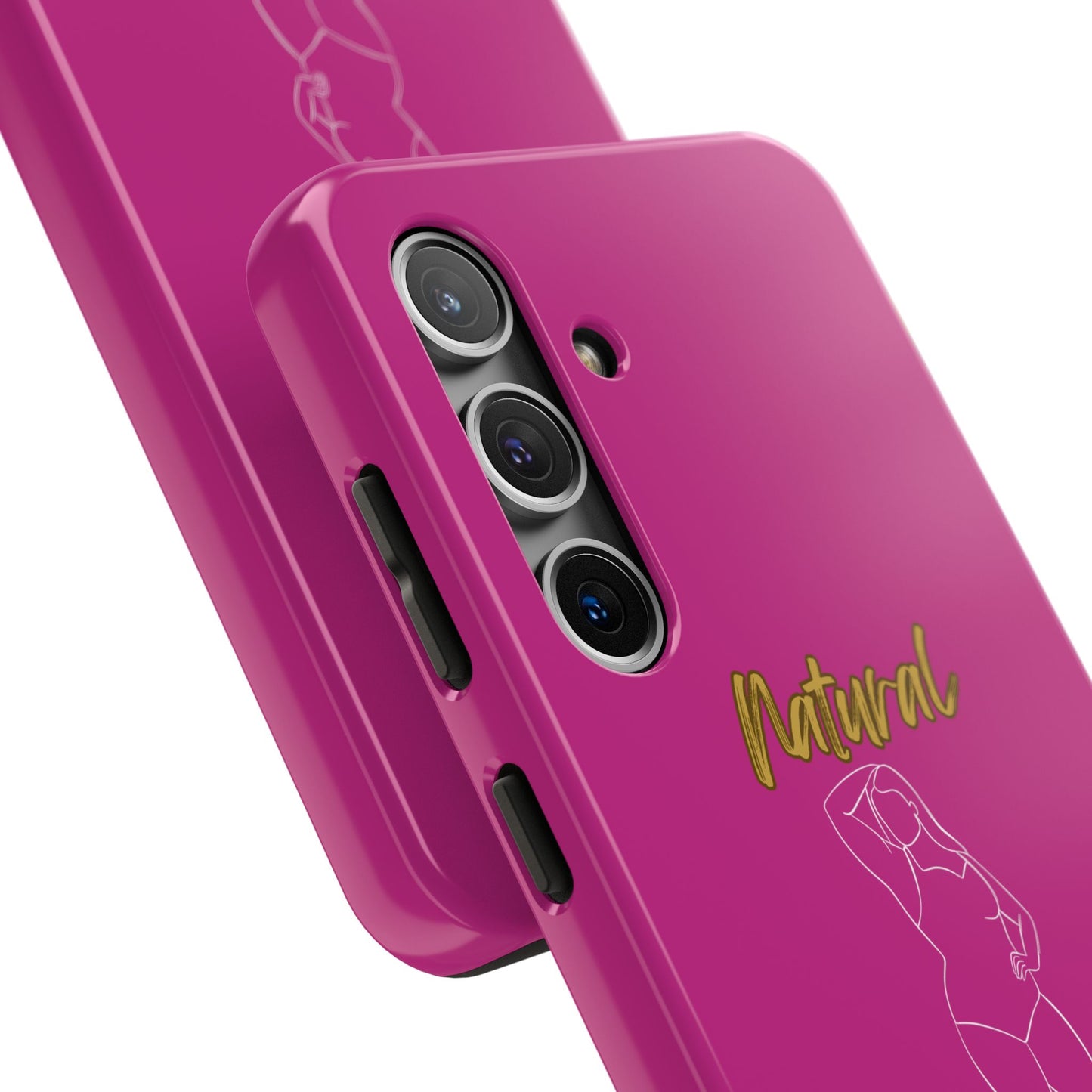 Natural Woman Looking Good (WL)Tough Phone Cases PINK