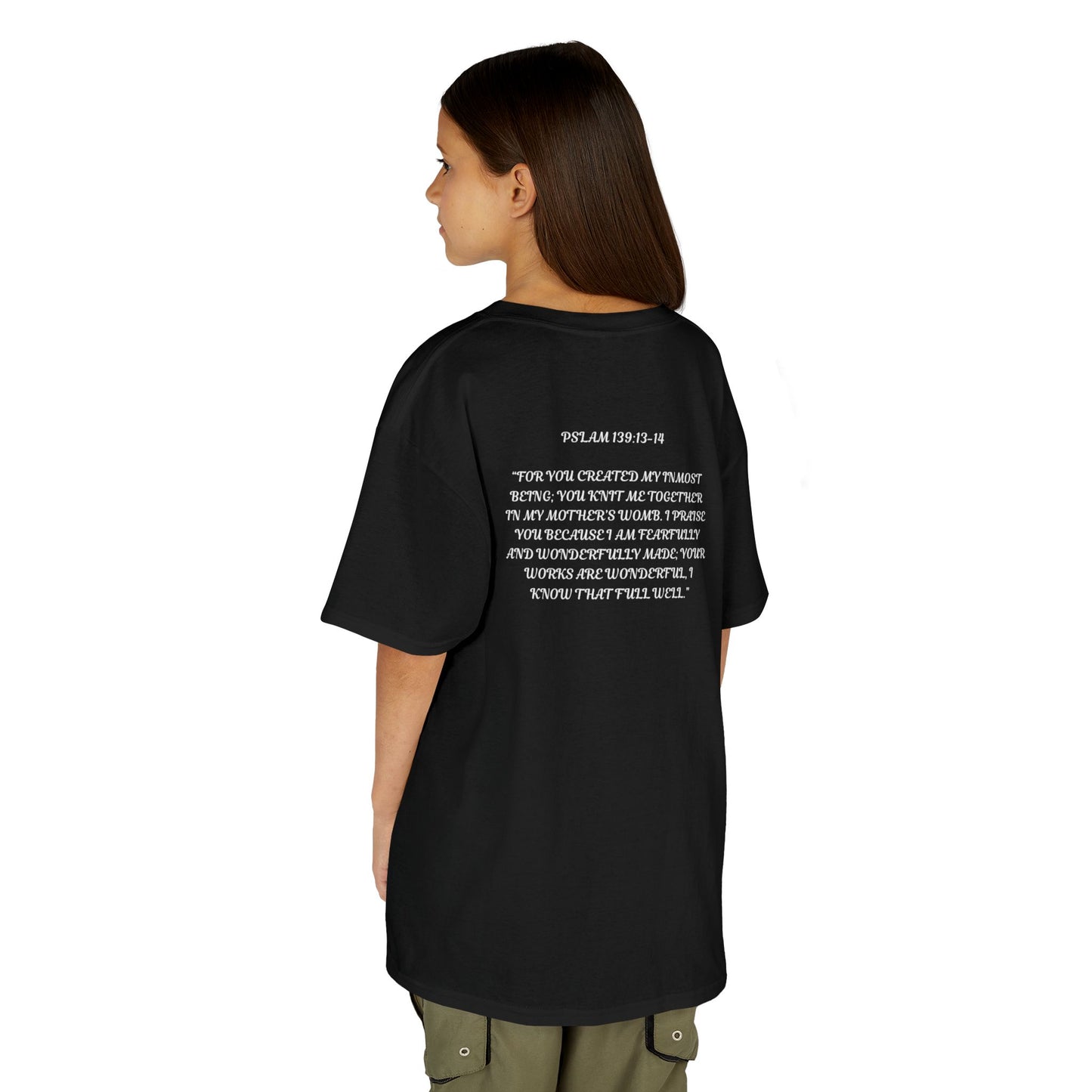 Kingdom Kids T-Shirt: Psalm 139:13-14