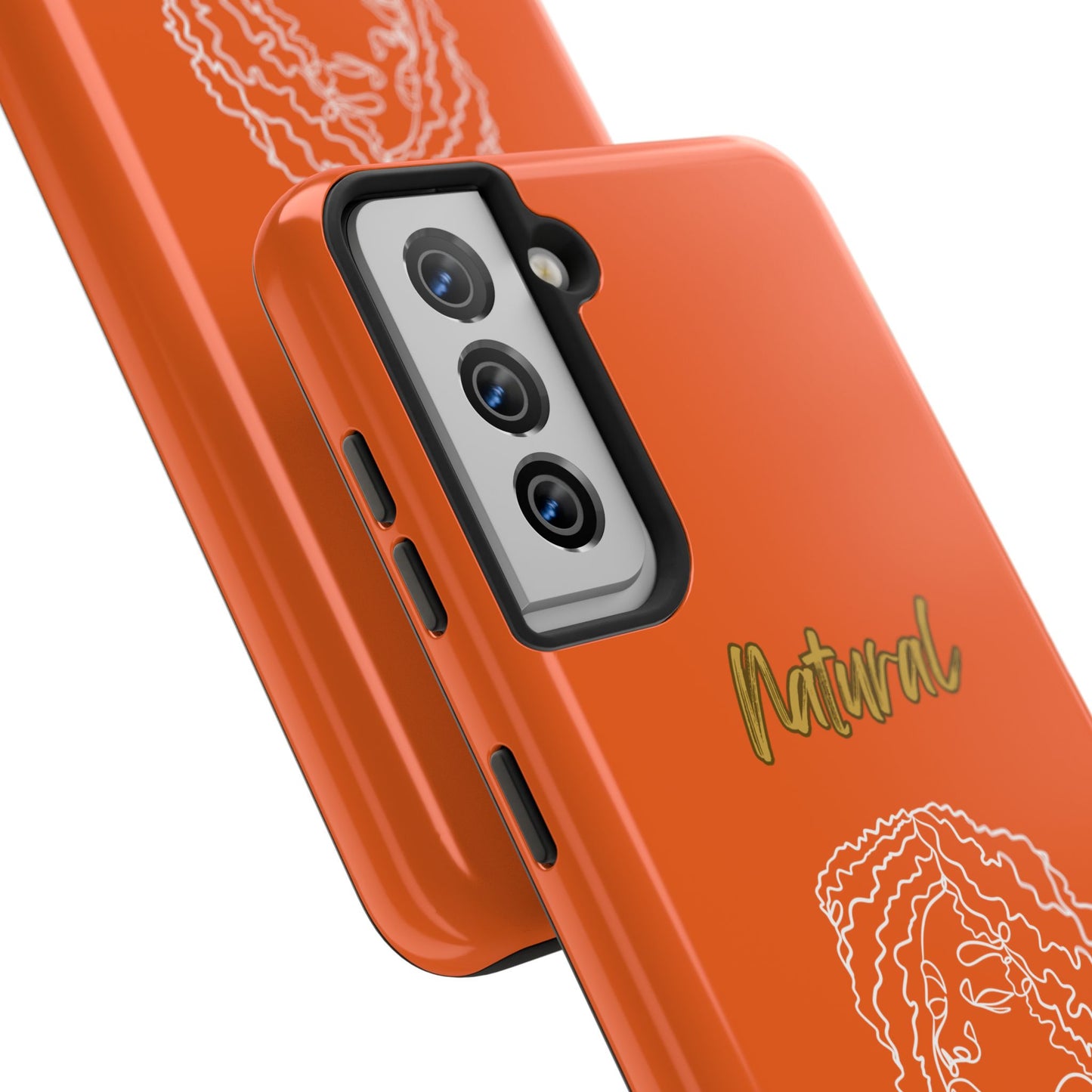 Natural Woman Naturally Me (WL)Tough Phone Cases ORANGE
