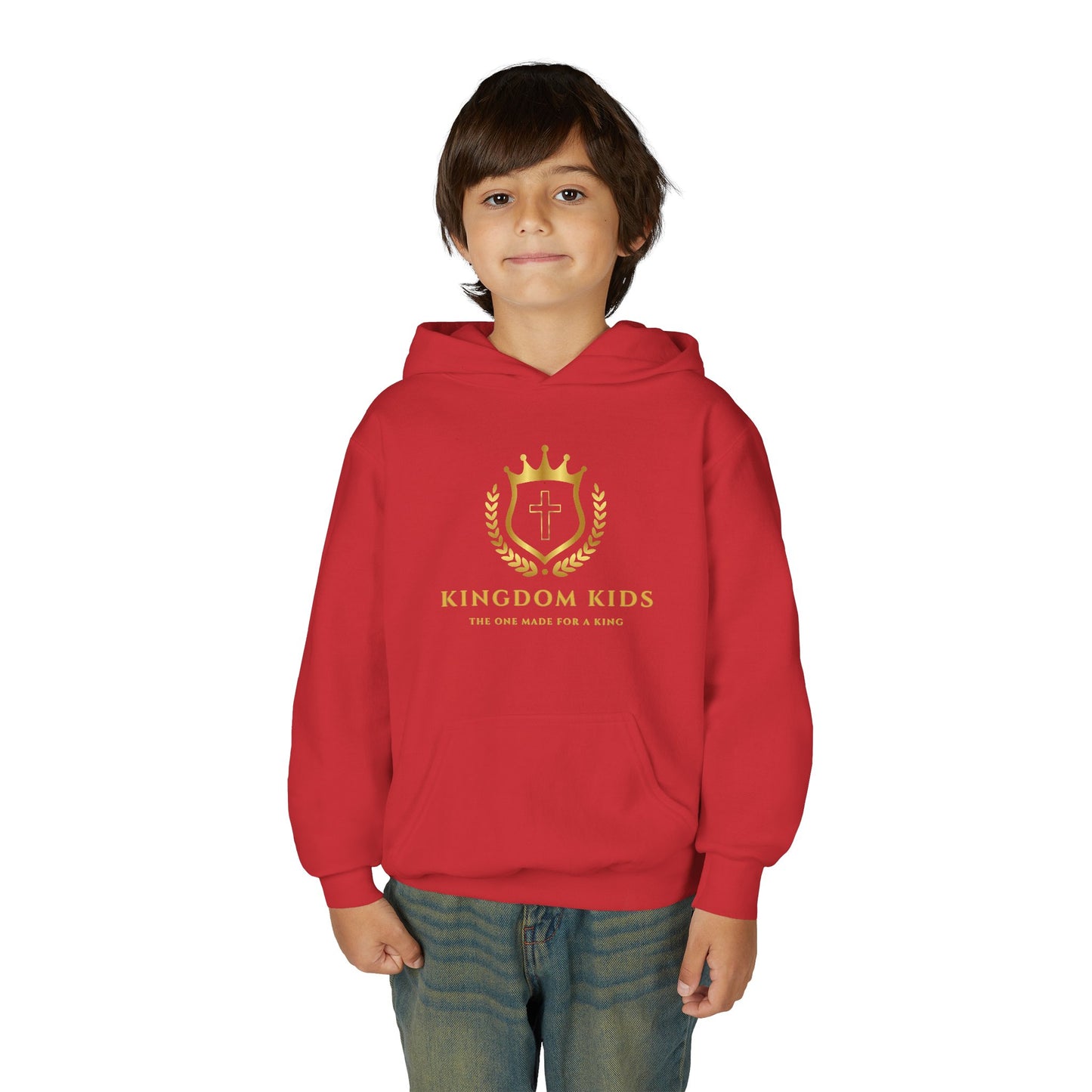 Kingdom Kids Crown Hoodie - Youth Heavy Blend Sweatshirt