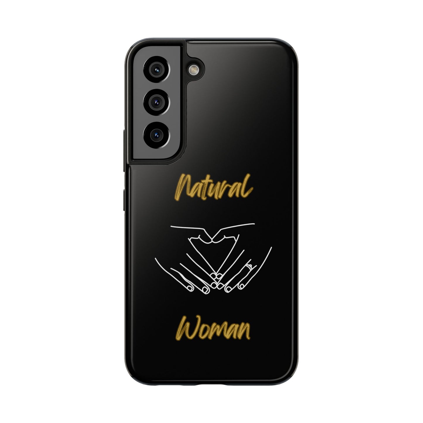 Natural Woman I Love You (WL)Tough Phone Cases BLACK