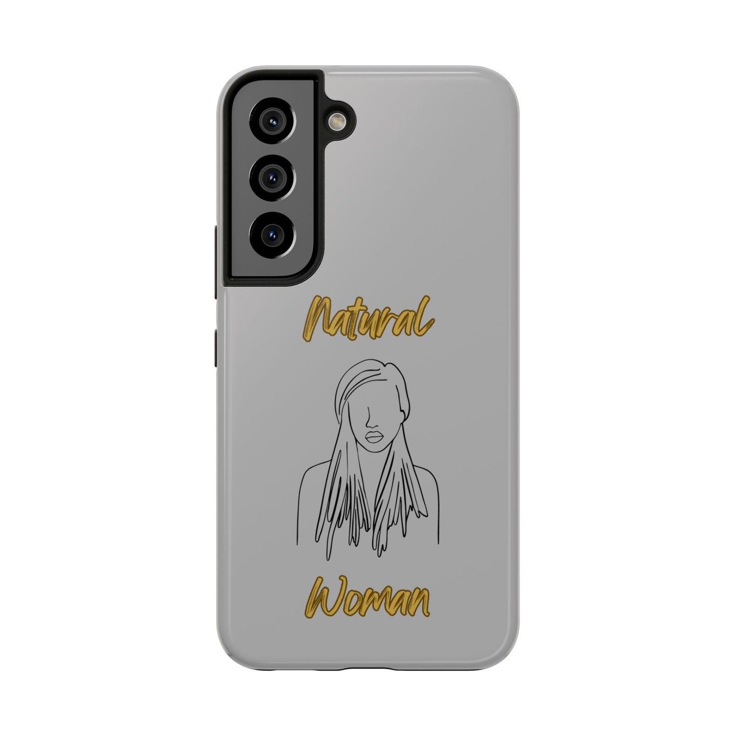 Natural Woman Content (BL)Tough Phone Cases LIGHT GREY