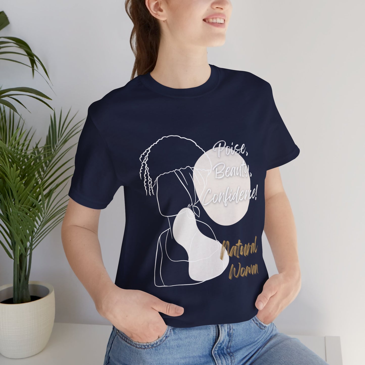Natural Woman Puff (WL) Short Sleeve T-Shirt