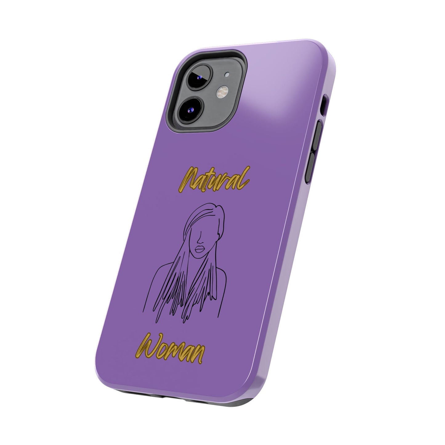 Natural Woman Content (BL)Tough Phone Cases LIGHT PURPLE