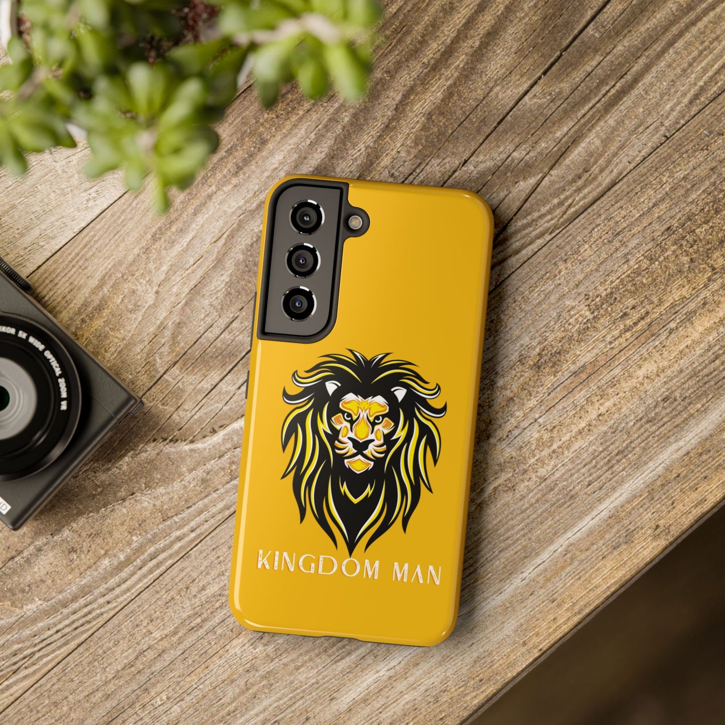 Kingdom Man (White-Gold Label) Tough Phone Case YELLOW