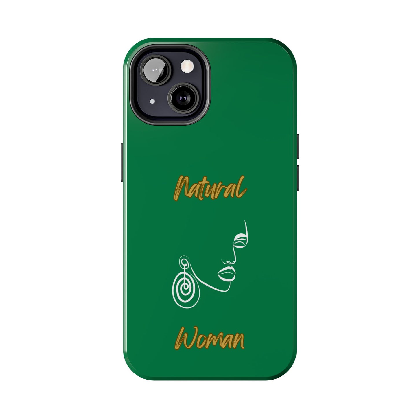 Natural Woman Music In My Soul (WL)Tough Phone Cases DARK GREEN