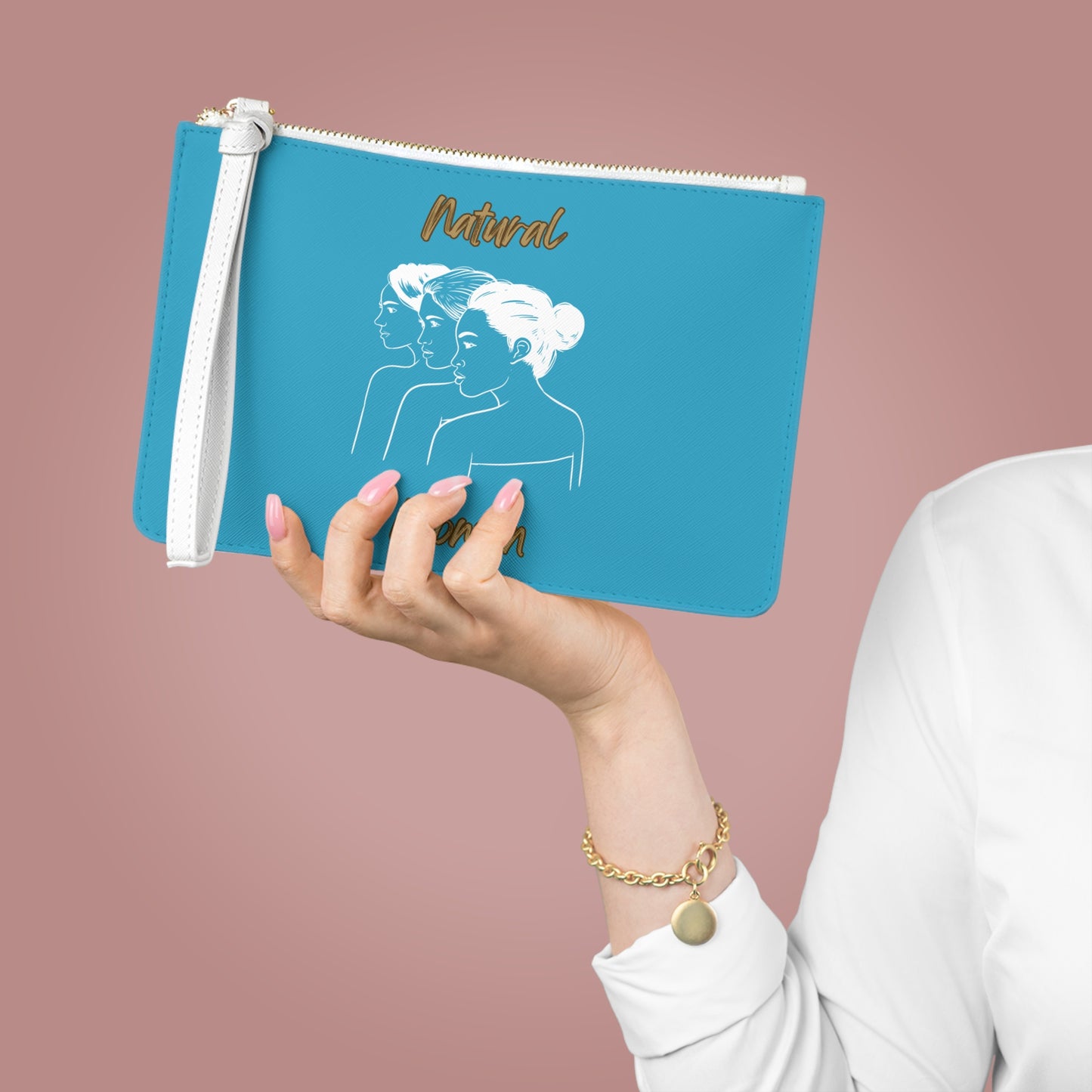 Natural Woman United Friends (WL) Clutch Bag TURQUOISE