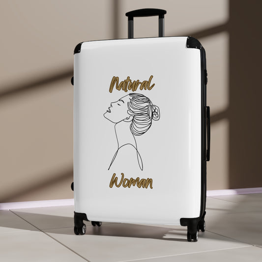 Natural Woman Wet Bun (BL) Suitcase WHITE