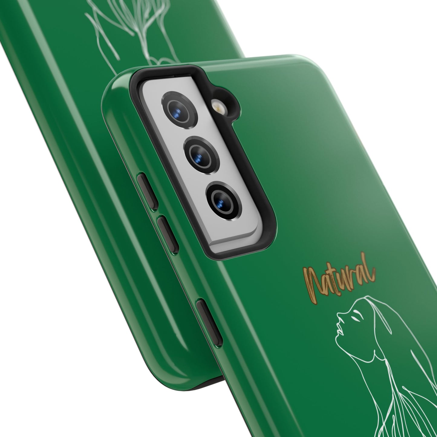 Natural Woman Appreciation (WL)Tough Phone Cases DARK GREEN