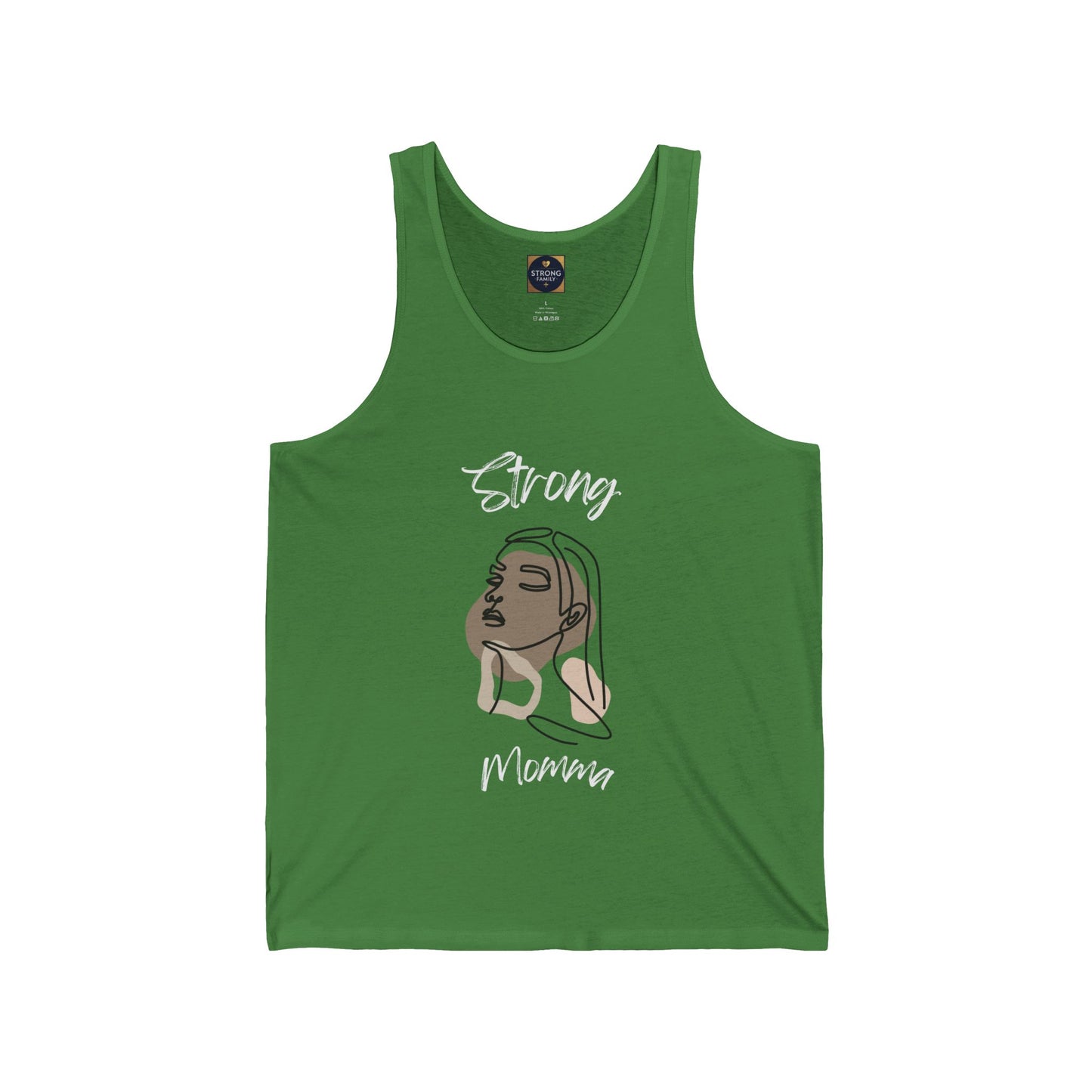 Strong Momma Jersey Tank (WL)