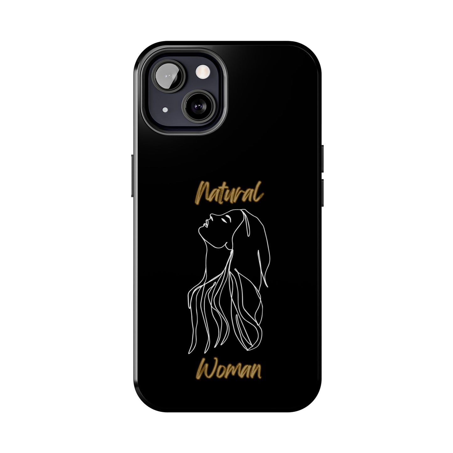 Natural Woman Appreciation (WL)Tough Phone Cases BLACK