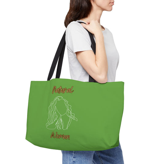 Natural Woman Relaxed (WL) Weekender Tote Bag GREEN