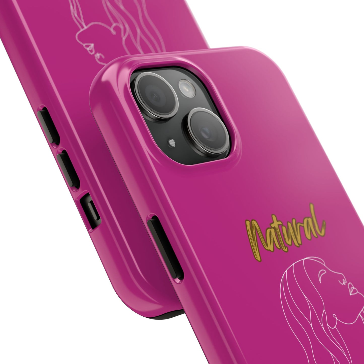 Natural Woman Breeze On Face (WL)Tough Phone Cases PINK