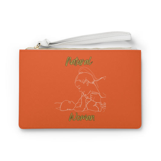 Natural Woman New Life (WL) Clutch Bag ORANGE