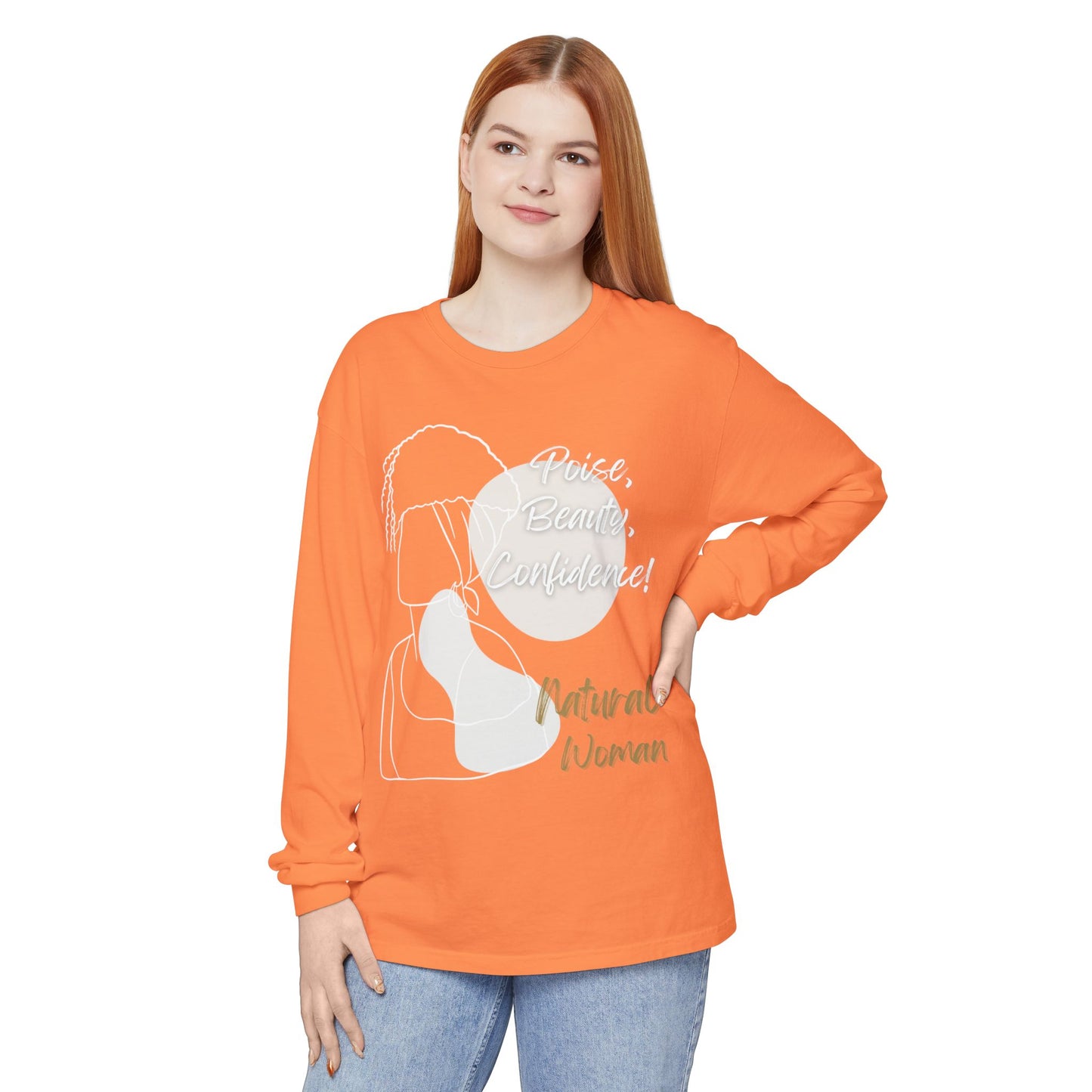 Natural Woman Puff (WL) Long Sleeve T-Shirt
