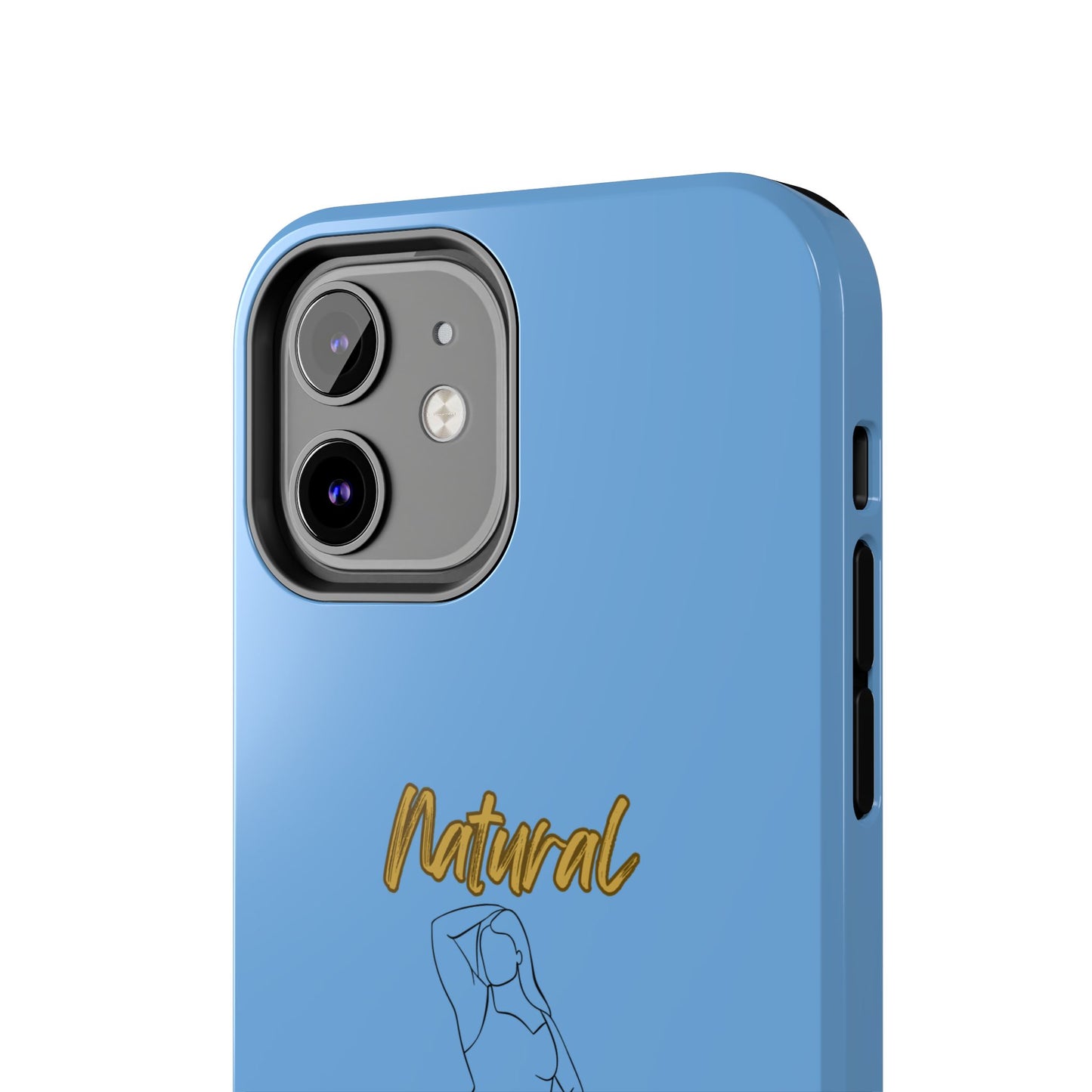 Natural Woman Looking Good (BL)Tough Phone Cases LIGHT BLUE