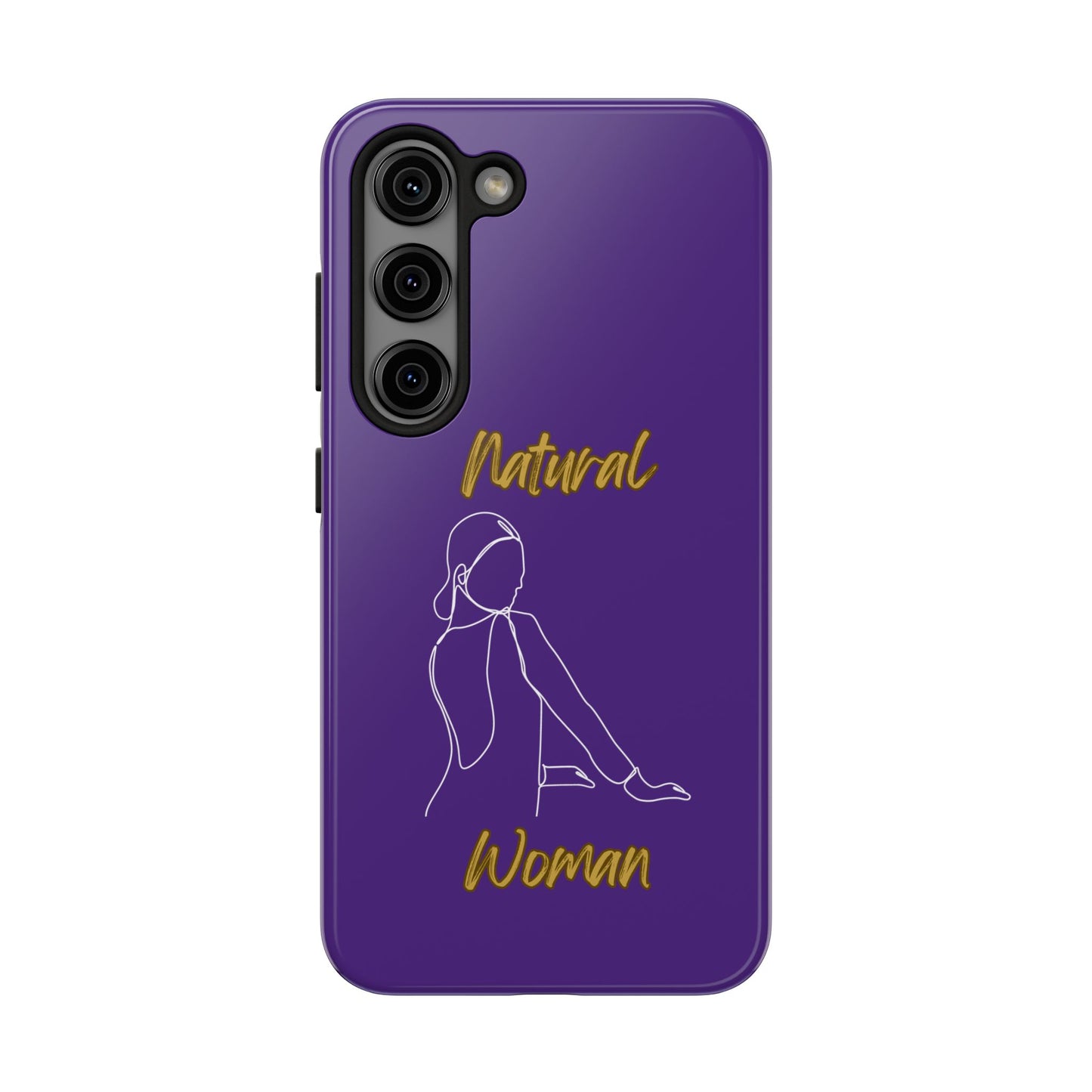 Natural Woman Hands Free (WL)Tough Phone Cases PURPLE