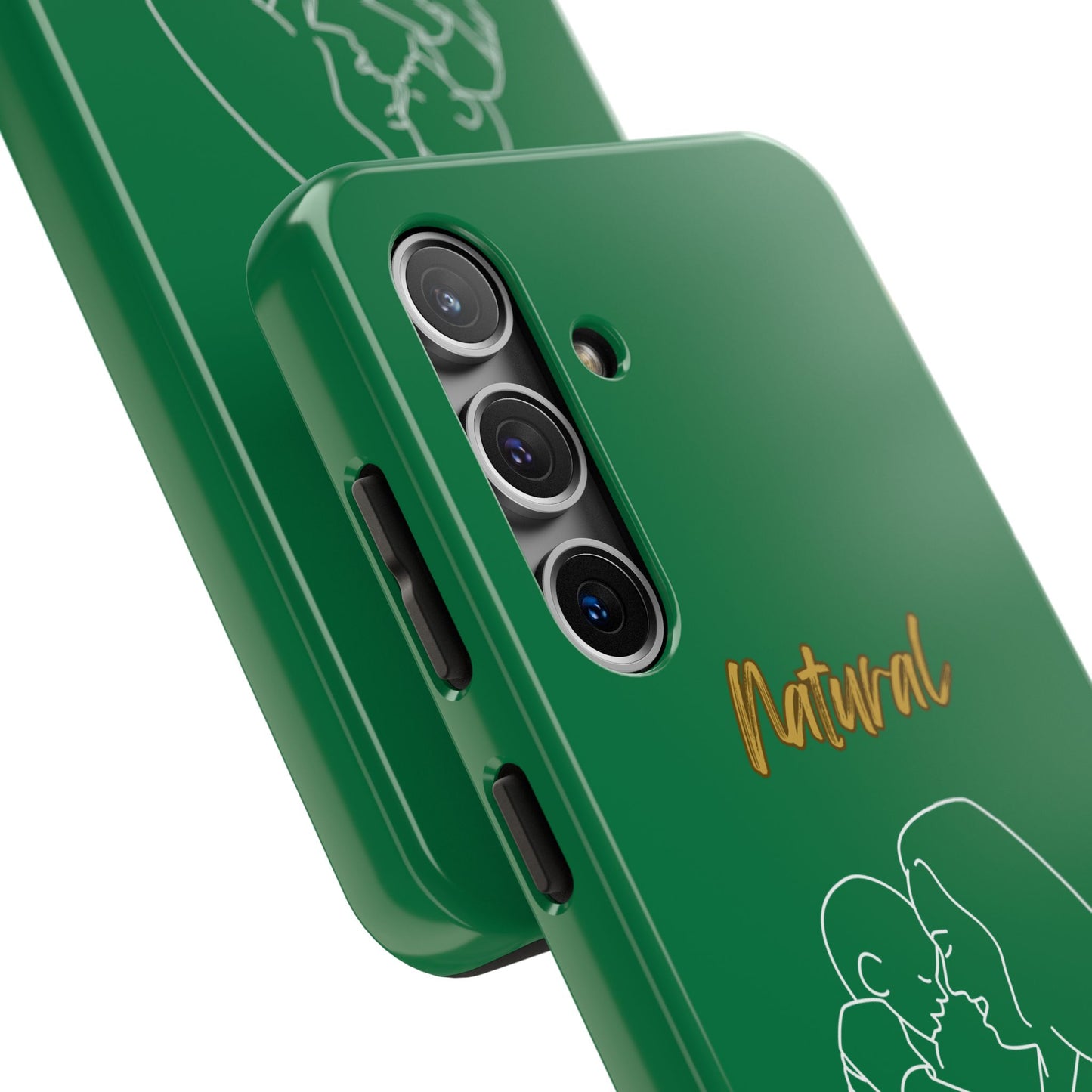 Natural Woman Joy (WL) Tough Phone Cases DARK GREEN