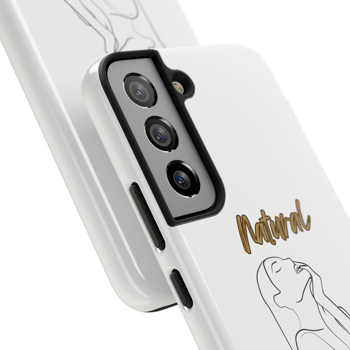 Natural Woman Thank You (BL) Tough Phone Cases WHITE
