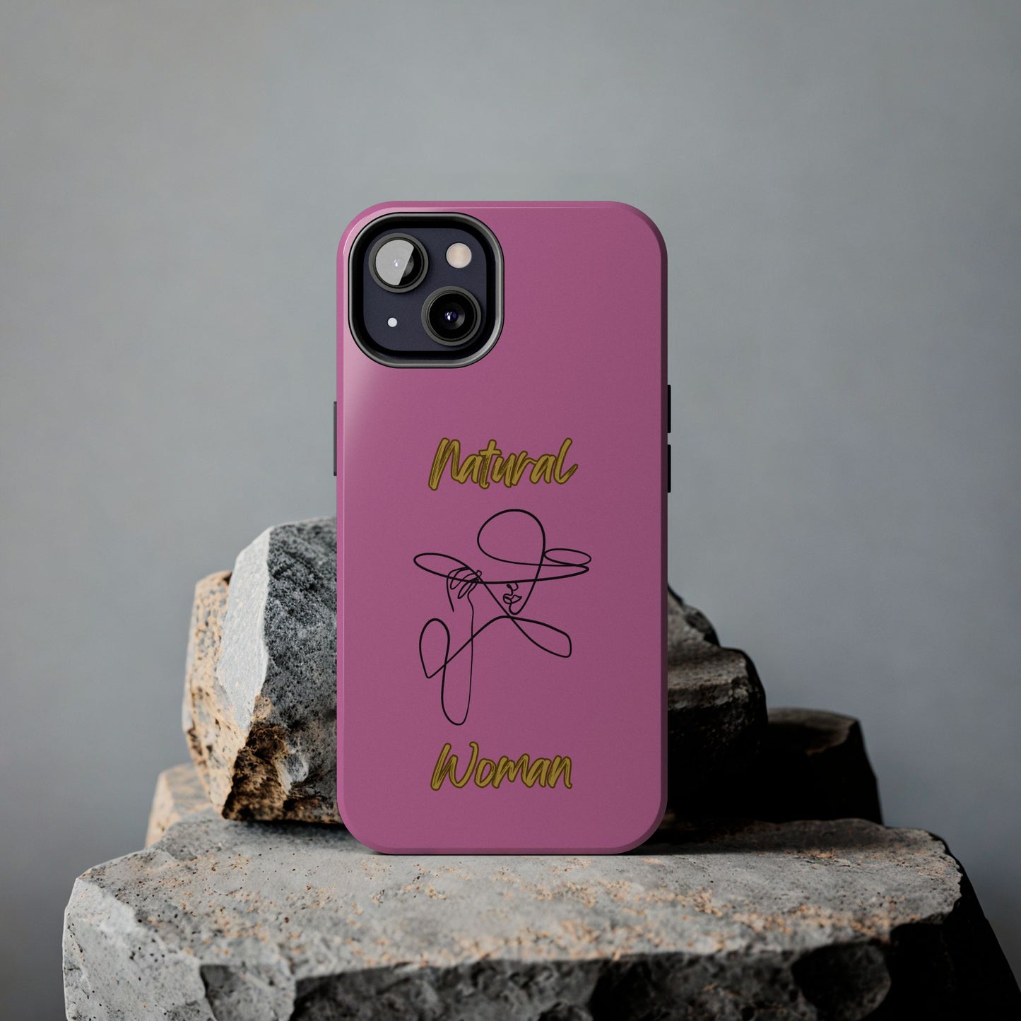 Natural Woman An Original (BL)Tough Phone Cases LIGHT PINK