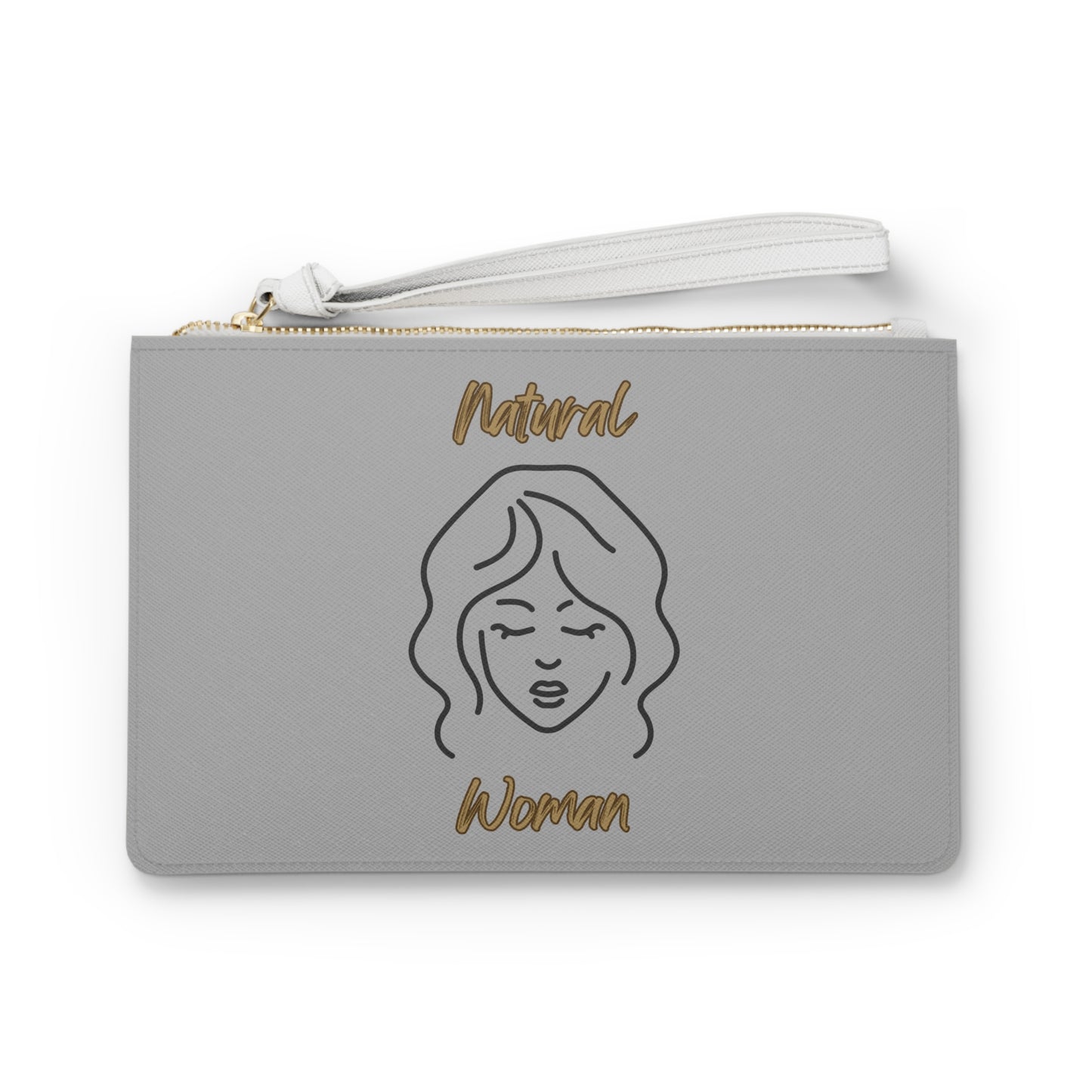 Natural Woman Modest (BL) Clutch Bag LIGHT GREY
