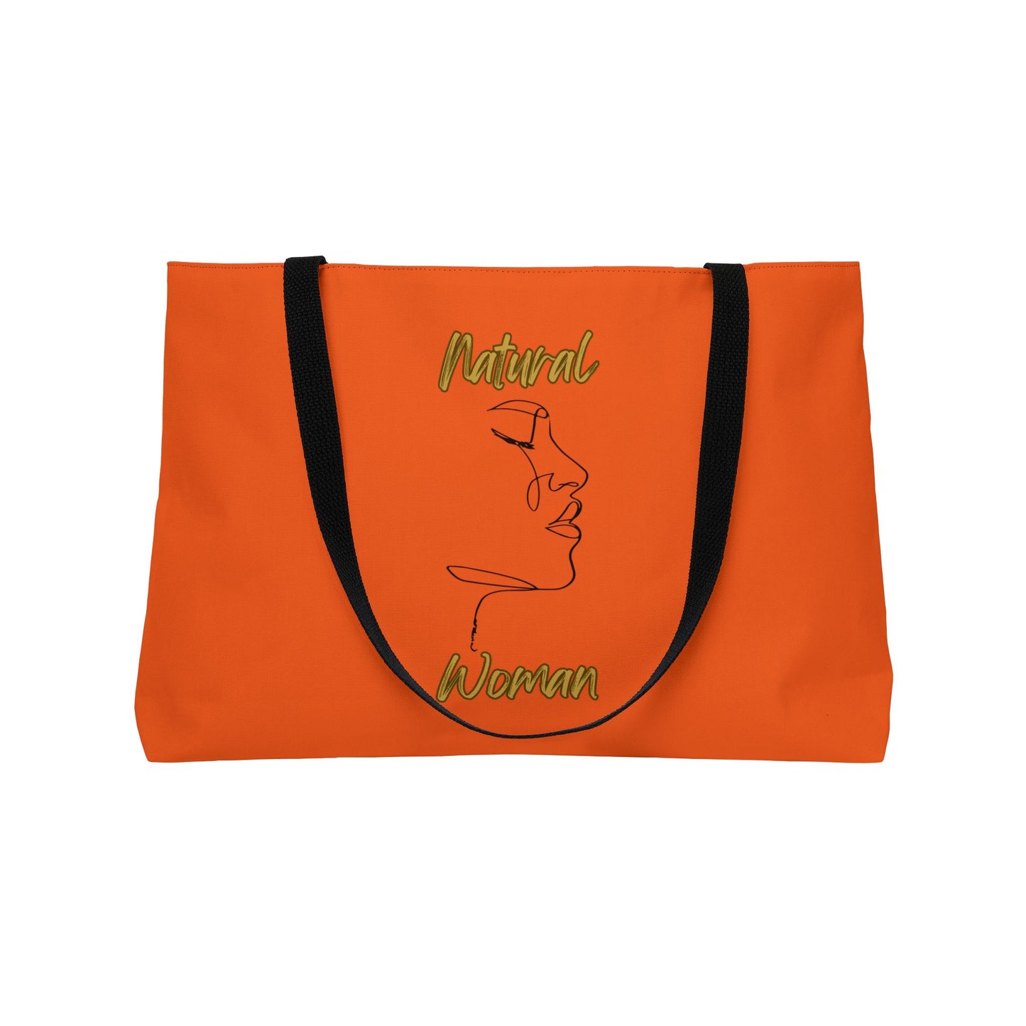 Natural Woman Timeless (BL) Weekender Tote Bag ORANGE