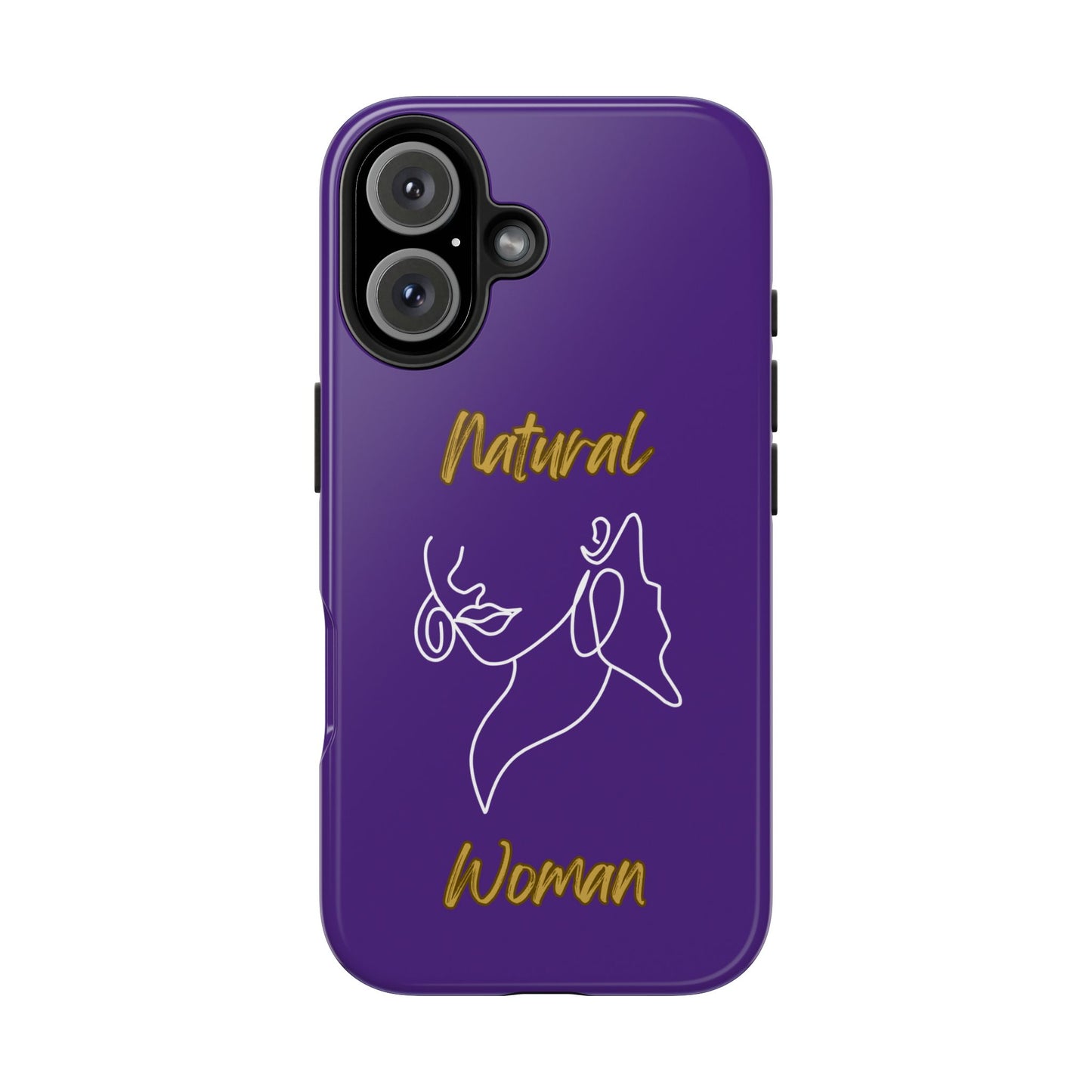 Natural Woman Lips (WL)Tough Phone Cases PURPLE
