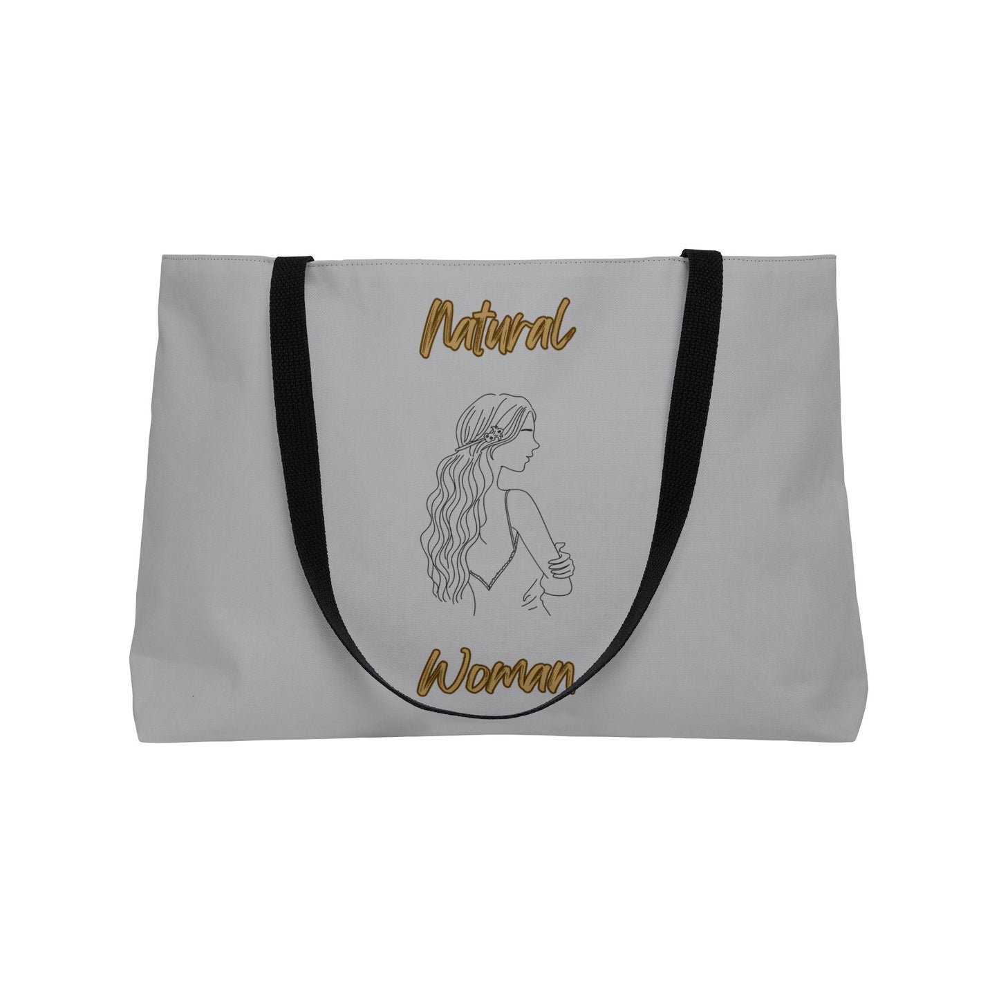 Natural Woman Young Woman (BL) Weekender Tote Bag LIGHT GREY