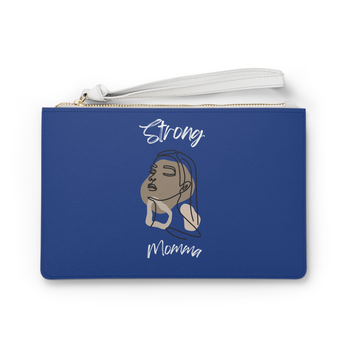 Strong Momma (WL) Clutch Bag DARK BLUE