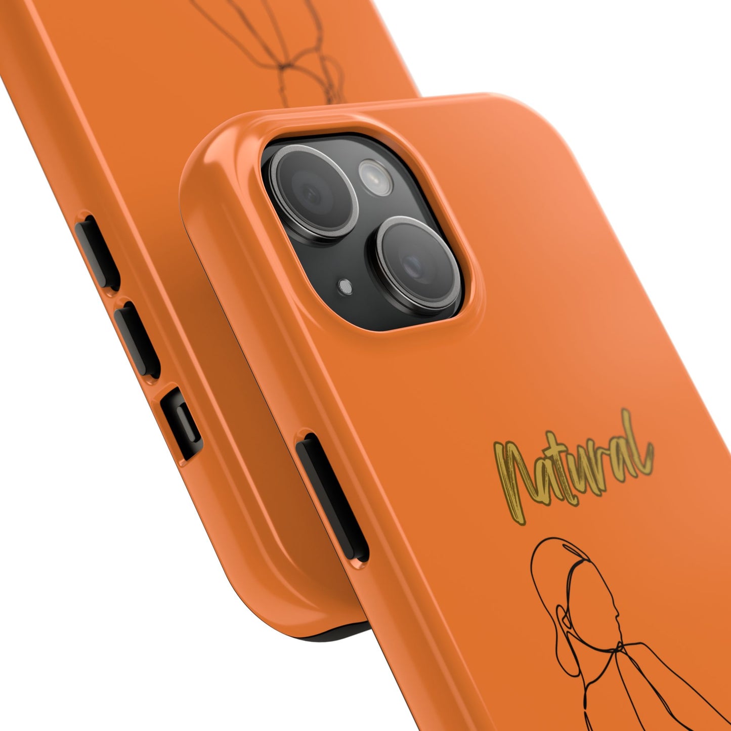 Natural Woman Hands Free (BL)Tough Phone Cases CRUSTA