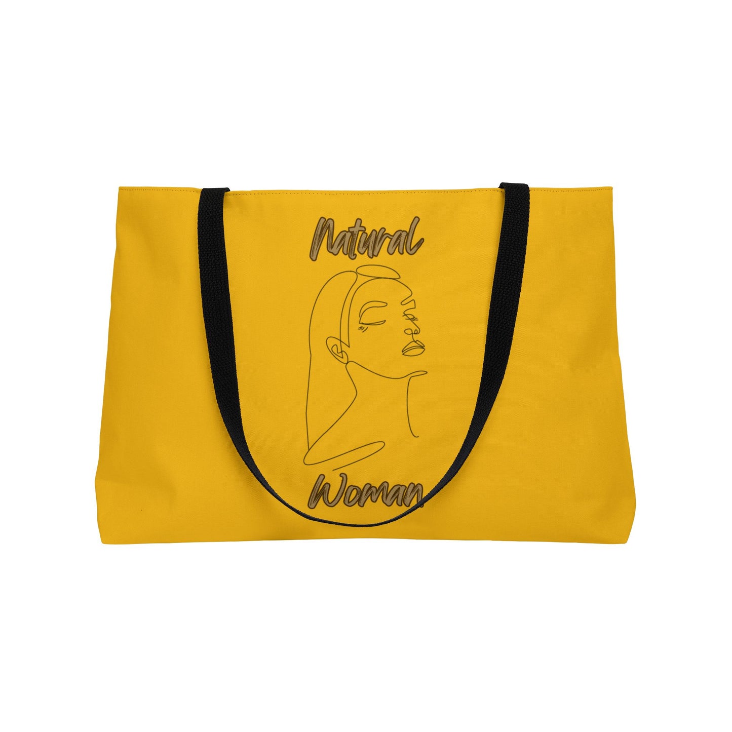 Natural Woman Calm (BL) Weekender Tote Bag YELLOW
