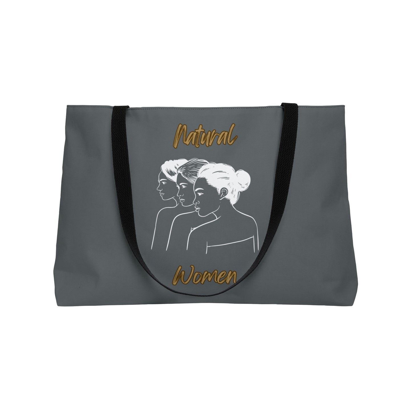 Natural Women United Friends (WL) Weekender Tote Bag DARK GREY